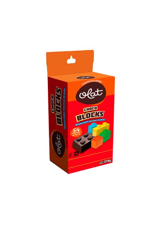 Choco Blocks (bloque sabor chocolate de leche)