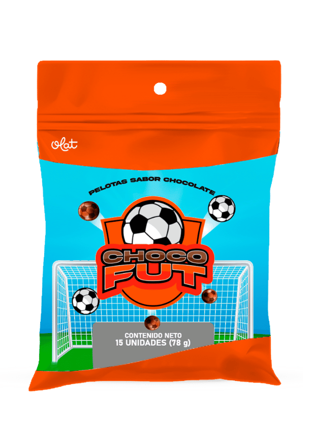 Choco Fut (esferas sabor chocolate de leche)