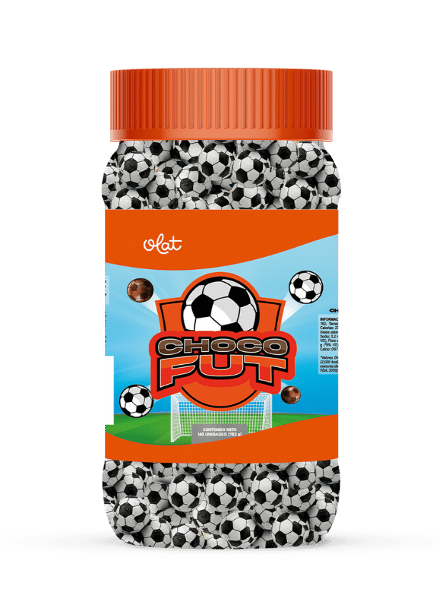 Choco Fut (esferas sabor chocolate de leche)